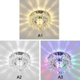thumbnail image 5 of Flush Mount Crystal LED Ceiling Light for Art Gallery DecorationCWhite, 5 of 5