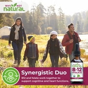 Why Not Natural Organic Vitamin B12 liquid drops plus Folate