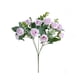 thumbnail image 2 of Rosa artificial - Flores artificiales de plástico de 11 pulgadas para decoración del hogar, centros de mesa y decoraciones de fiesta - Naranja, Beige, Rojo, Blanco, Rosa, 2 of 7