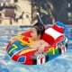 thumbnail image 4 of Flotadores de piscina para niños, volante inflable, flotador de agua para niños con asa, anillo de natación para bebés de 1 a 2 años, 4 of 10