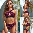 thumbnail image 2 of Conjunto de traje de baño delgado de moda de traje de baño dividido sexy grande para mujer OAVQHLG154B Store  llm121212, 2 of 8