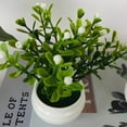 thumbnail image 3 of Simulation Potted Plant Artificial Perfect Plastic Display Mold Bonsai for Home Decor, 3 of 8