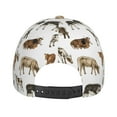 thumbnail image 6 of Fotbe Cow Classic Baseball Cap, Adjustable Snapback Hats, Outdoor Baseball Hat for Men and Women Cotton Soft, 6 of 9