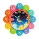 thumbnail image 1 of Reloj de aprendizaje para niños, reloj didáctico moderno, analógico, educativo temprano, para aprender a Vistoso, 1 of 7