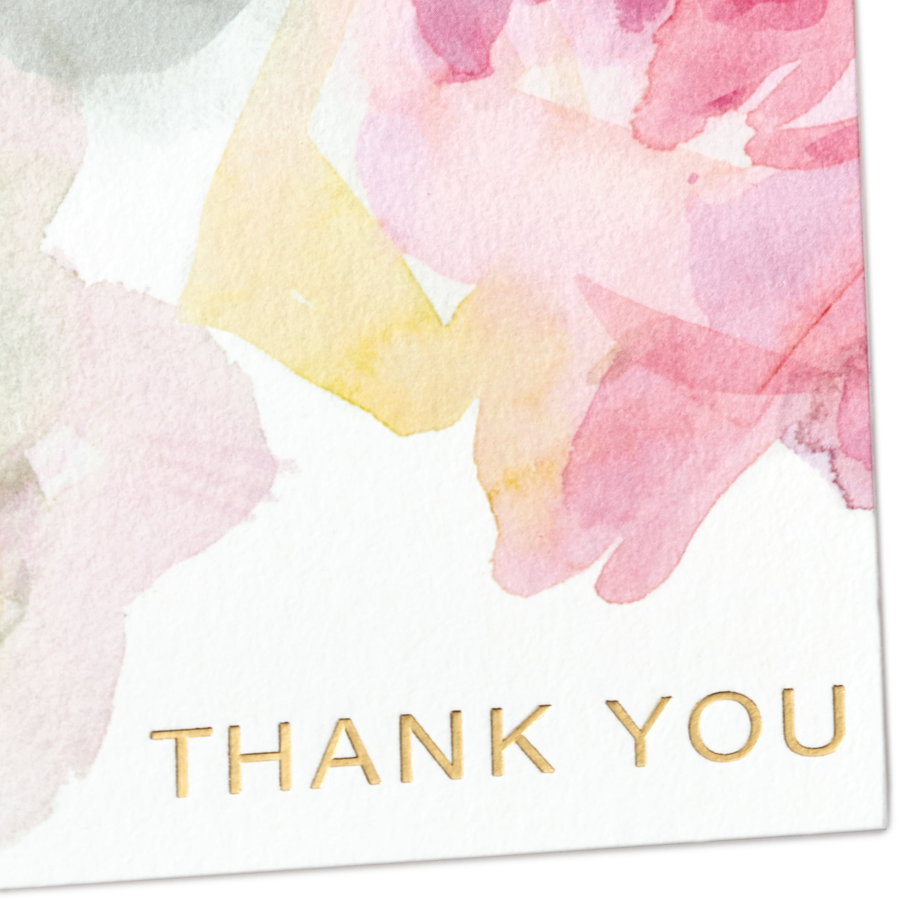 Hallmark Thank You Cards, Watercolor Flowers (10 Cards with Envelopes ...