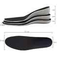 thumbnail image 1 of Insertos de aumento de altura perfecl elevadores de zapatos de múltiples capas de espuma viscoelástica adulto negro L, 1 of 5