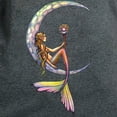 thumbnail image 3 of CafePress - Mermaid Moon Fantasy Art T Shirt - Women's Traditional Fit Dark T-Shirt, 3 of 4