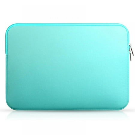 11-15.6 inch Waterproof Thickest Protective Slim Laptop Case for Macbook Apple Samsung Chromebook HP Acer Lenovo Portable Laptop Sleeve Liner Package Notebook Case Bag Soft Green Bag Case