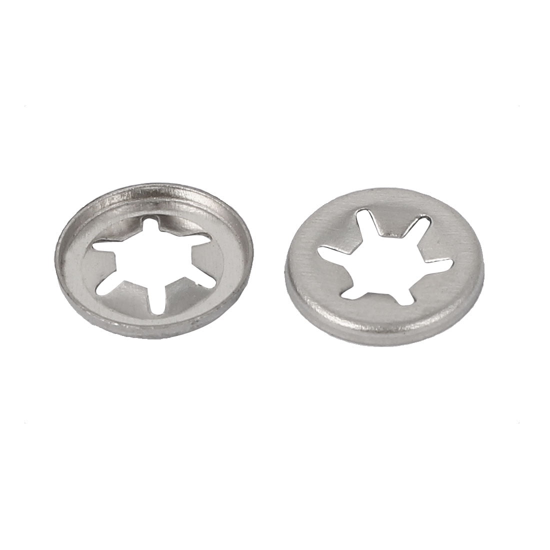 5mm Inner Dia Starlock Push On Fasteners Locking Washers Speed Clips 10