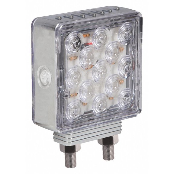 Maxxima Spot Light,1-51/64" D,4-1/2" W,4-1/2" H  M42362RYCL-A