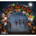 thumbnail image 4 of PMU Halloween Scary Pumpkin 22 Inch Mylar Balloon (10/pkg) Pkg/1, 4 of 7