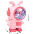 thumbnail image 5 of Jinsinto Pencil Sharpeners, 3 Gears Adjustable Colored Pencil Sharpener, Space Rabbit Shape High Capacity Shavings Tray, Manual Pencil Sharpener, 5 of 5
