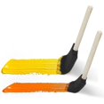 thumbnail image 4 of Foam Brush (pack Of 20) - Two Sizes - Sponge Brush With Wooden Handle - Paint Stamper Brush For Acrylic, Oil, Varnish, 4 of 4