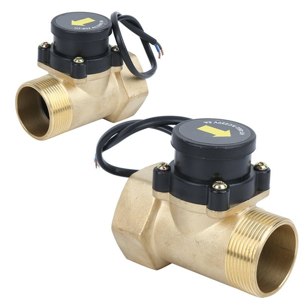 Sensor de flujo de control automático, Sensor de flujo de bomba de agua Interruptor de presión electrónico para bomba de agua Sensor de flujo de bomba de agua Rendimiento sólido