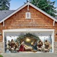 thumbnail image 1 of Puerta de garaje Banner Wesiti Nativity Christi, 213 x 488 cm, 1 of 7