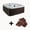 Sea Salt/ Espresso, variant on Lifesmart LS600DX Pillow Bundle - 7 Person, 65-Jet, 220v Spa, Sea Salt/ Espresso Brown with Spa Pillows included!
