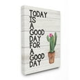 thumbnail image 2 of The Stupell Home Decor Collection Today Is A Good Day Cactus Wall Art, 2 of 5