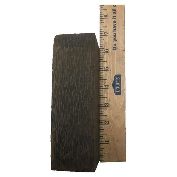 Black Palm Turning Wood Blanks 1" x 1" x 6" (1 Piece) - Enhance Your Woodworking Skills with Exquisite Wood Turning Blanks