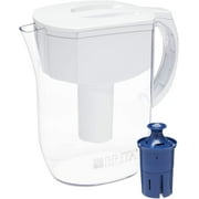 Brita Longlast Everyday Water Filter Pitcher, Large 10 Cup 1 Count, White