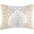 thumbnail image 4 of Levtex Home Ives Quilt Set  Full/Queen Quilt Two Standard Pillow Shams, Grey/Yellow, 4 of 9