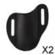 thumbnail image 1 of 2x Funda de Cuchillo de Cuero PU para Cinturón, Soporte Pequeño para Kinfe, Mangas as, Herramienta Compacta Hecha a Mano para Exteriores, para 2 piezas, 1 of 8
