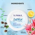 thumbnail image 3 of Yuthika Naturals Soft Touch Light Moisturizer Cream for Face and Body for All Skin Type, White (50ml), 3 of 8