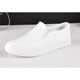 thumbnail image 5 of Walk Slip-On Sneakers for Women and Men - Lightweight Synthetic Leather, Comfort Insole, 5 of 12