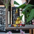 thumbnail image 4 of Estatua de Buda tailandés de resina de 5,5 "sereno meditando Feng Shui figurita decorativa para escritorio decoración para hogar Fernando estatua de buda tailandesa, 4 of 8