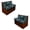 Black-Butterfly Camo Hunting, variant on SCRAWLGOD Polynesian Frangipani Print Stretch RV Dinette Cushions Slipcover, 2 Backrest Cover and 2 Bench Cover Anti Dust Anti Slip RV Dinette Booth Cushions Slipcover