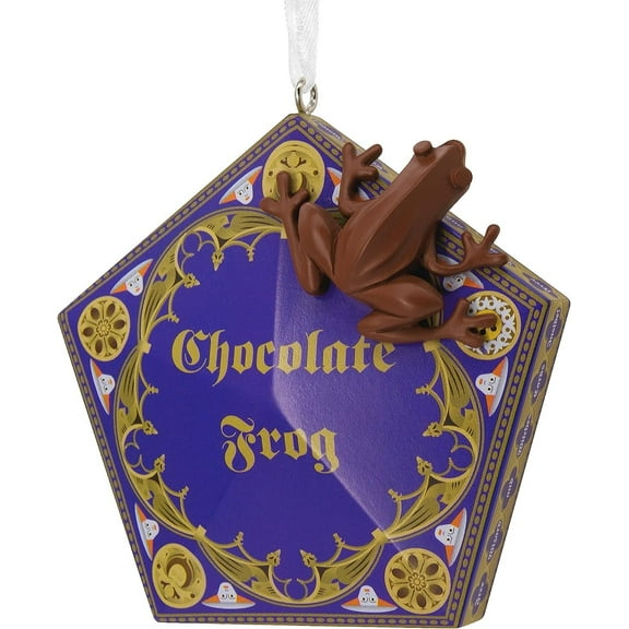 Hallmark Collectable Harry Potter Ornament - Chocolate Frog and Box Design