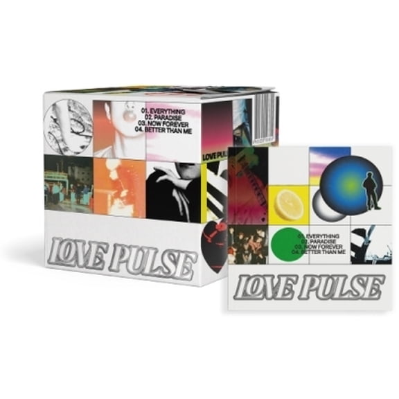 Treasure - Love Pulse - Teume Version - incl. 168pg Photobook, 10 Square Polaroids, 20 Selfie Photocards, Square Sticker 32pg Teume Note - Music & Performance - CD