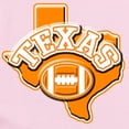 thumbnail image 2 of CafePress - Texas Football Infant Bodysuit - Baby Light Bodysuit, Size Newborn - 24 Months, 2 of 4