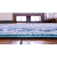 thumbnail image 5 of Unique Loom 3132741 Area Rug, 2 Feet 2 Inch x 6 Feet, Turquoise/Navy Blue, 5 of 5