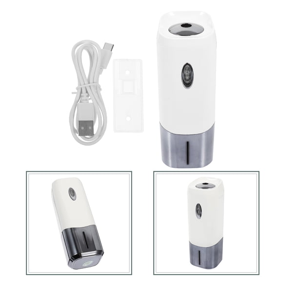 Amosfun Grey Automatic Air Diffuser for Home Aromatherapy, Quiet with Fast Charging Cable Included