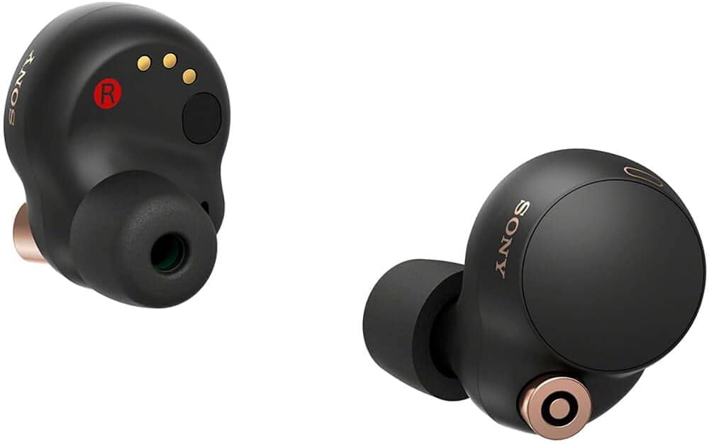 Pre-Owned eReplacements Sony WF-1000XM4, Black (Wireless In-Ear Earbuds) WF1000XM4B-ER