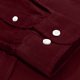 thumbnail image 3 of Blusa y camisa de manga larga con cuello vuelto para hombre, color liso, informal, a la moda, con bolsillos, manga larga, botones, cárdigan, sudadera con capucha, blusa de poliéster para hombre, 3 of 4