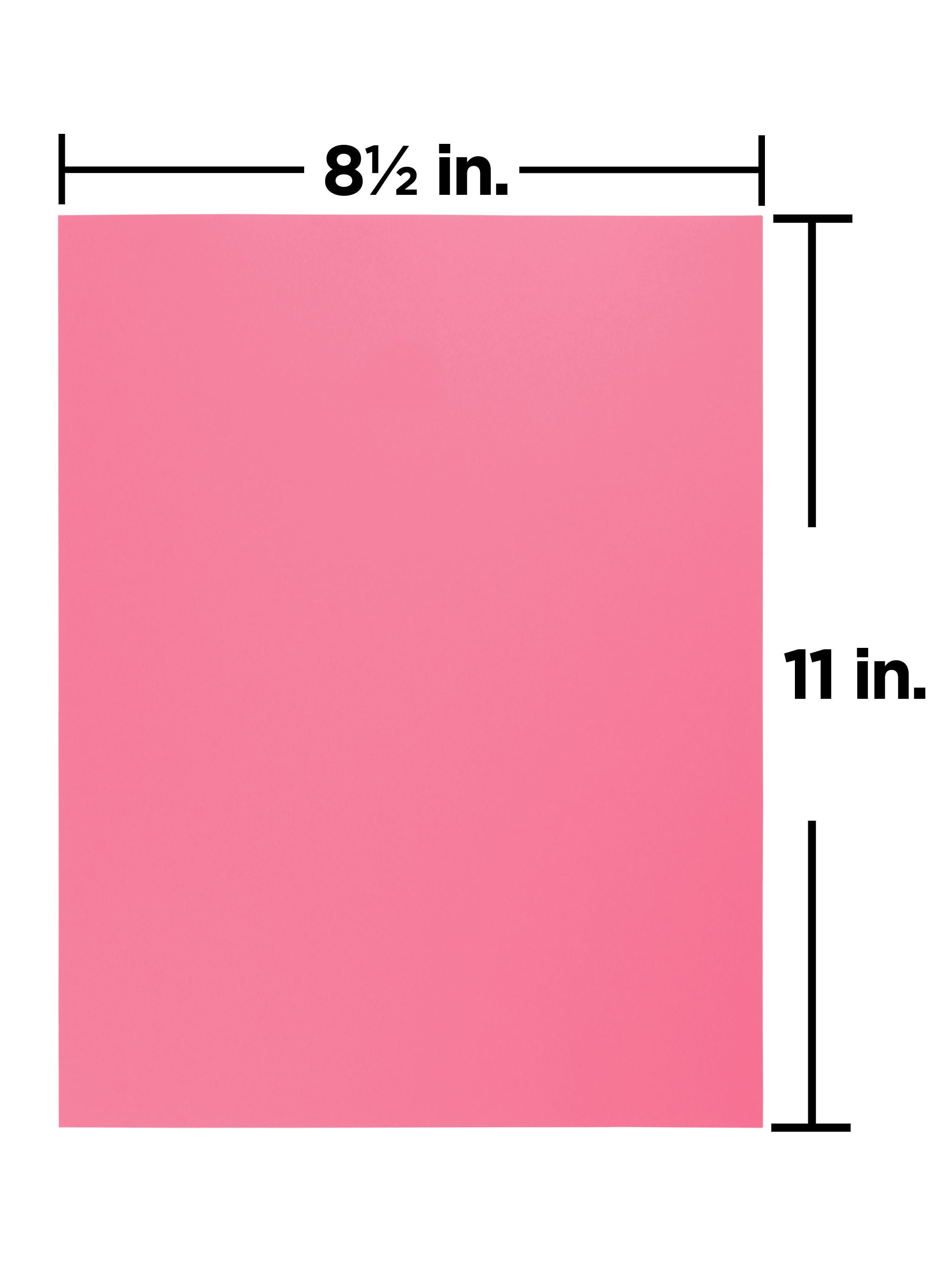 JAM Paper Pink Letter Paper, 24lb, 8.5 x 11, 100 per Pack