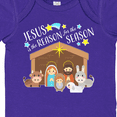 thumbnail image 4 of Inktastic Jesus is the Reason for the Season Christmas Nativity Boys or Girls Baby Bodysuit, 4 of 5