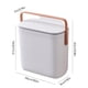 thumbnail image 3 of RKSTN trash can Foldable And Hanging Plastic Garbage Bin Kitchen Garbage Bin Wall Mounted Small Garbage Bin, 3 of 8