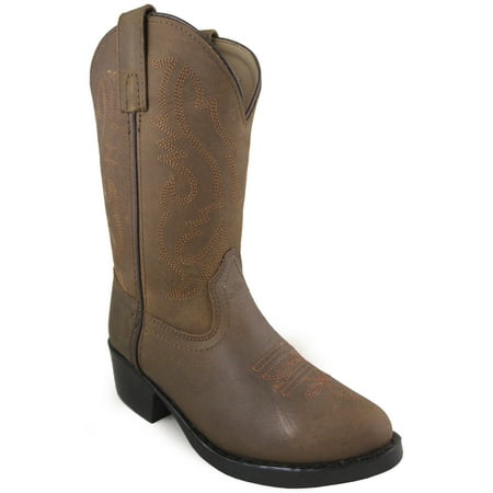 

kids soft brown leather cowboy boots denver us 9