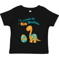 thumbnail image 3 of Inktastic I'm Gonna Be a Big Brother Dino Boys Toddler T-Shirt, 3 of 5