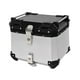thumbnail image 4 of Baúl de almacenamiento genérico para baúl de motocicleta de 30 litros, equipo de viaje, protección múltiple, caja de equipaje, baúl trasero para Plata, 4 of 8