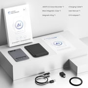 AI Voice Recorder, App Control, AI Analysis & Summarize for for Lectures, Meetings, Calls, 64GB Memory