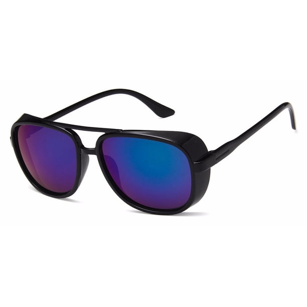 Iron Man 3 Plástico TONY stark Gafas De Sol Hombres Rossi Revestimiento retro Vintage Designepangjing