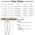 thumbnail image 3 of Womens Casual Cotton Linen Pants Lightweight Summer Relax Fit Elastic Waist Plus Size Solid Lounge Long Trousers, 2025 Under 10 Dollar Limited Time Clearance, 3 of 4
