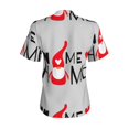 thumbnail image 3 of Uemuo Gnome Home With A Cute Gnome Printed Women's Classic V-Neck T-Shirt - Soft, Breathable, Moisture-Wicking, Perfect for Casual, Office, Travel, and Everyday Wear-Large, 3 of 5
