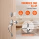 thumbnail image 3 of Juego de manijas y cerrojos para puerta delantera VEVOR Satin Nickel, 3 of 8