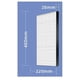 thumbnail image 3 of filtros HEPA de carbón activado compatibles con purificadores de aire Sharp KC-D50, KC-E50 y KC-F50., 3 of 5
