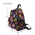 thumbnail image 3 of FORMRS Kids School Backpack with Front Zippered Pocket 12" Student Travel Daypack, Galactic Candy, 3 of 6