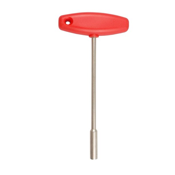 Llave de radios oculta para bicicleta Herramienta de tapa de radios integrada con manga en forma de T (3,2 mm)